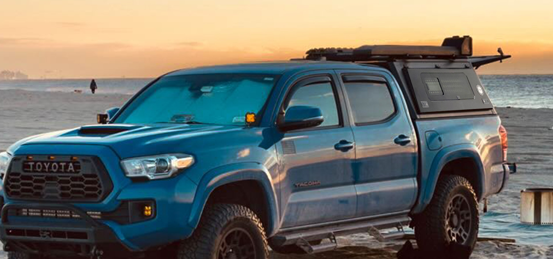 Expedition Pro+ Truck Cap with Full Windows